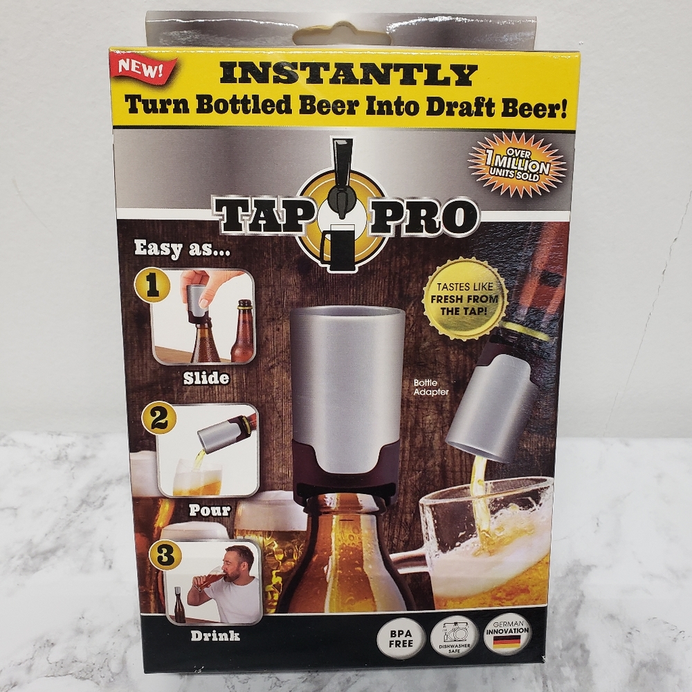 Tap Pro Instantly Turn Bottled Beer Into Draft Beer New